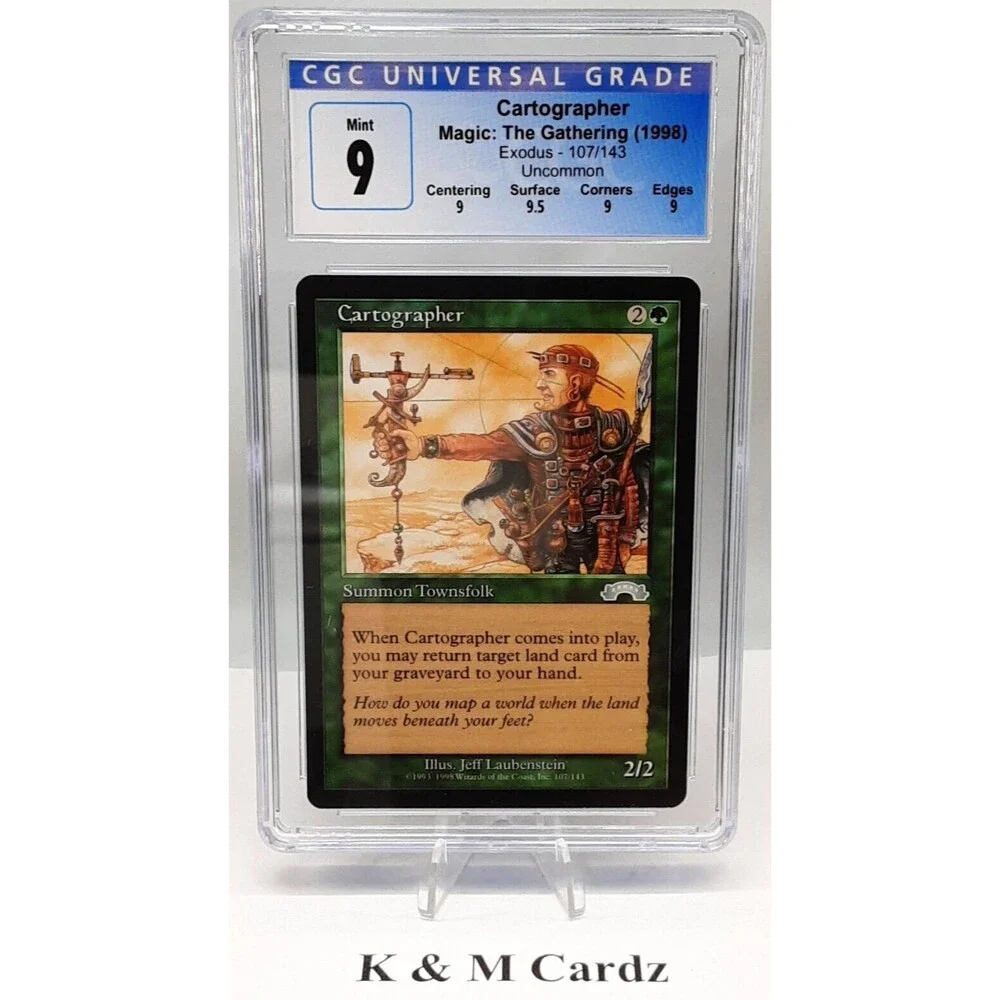 Cartographer - Exodus - MTG - Graded - CGC 9.0